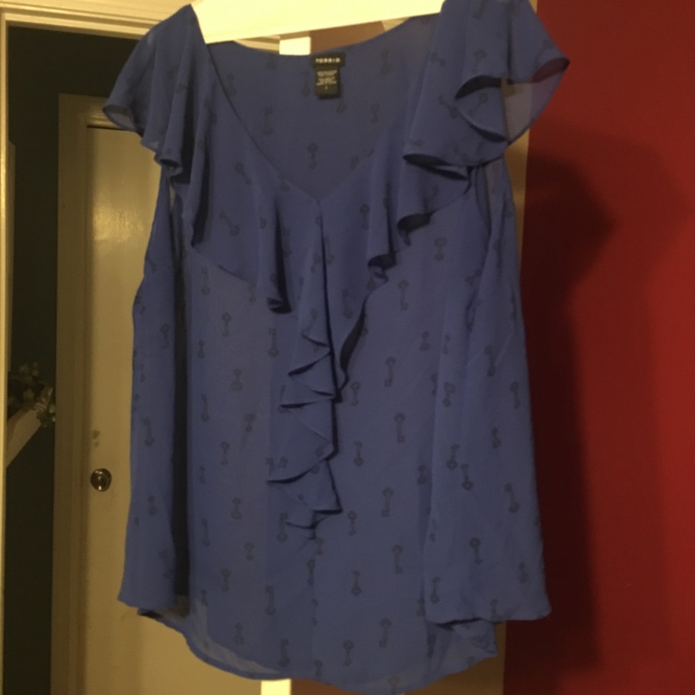 Torrid Key Blouse